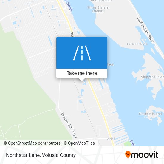 Northstar Lane map