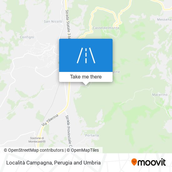 Località Campagna map