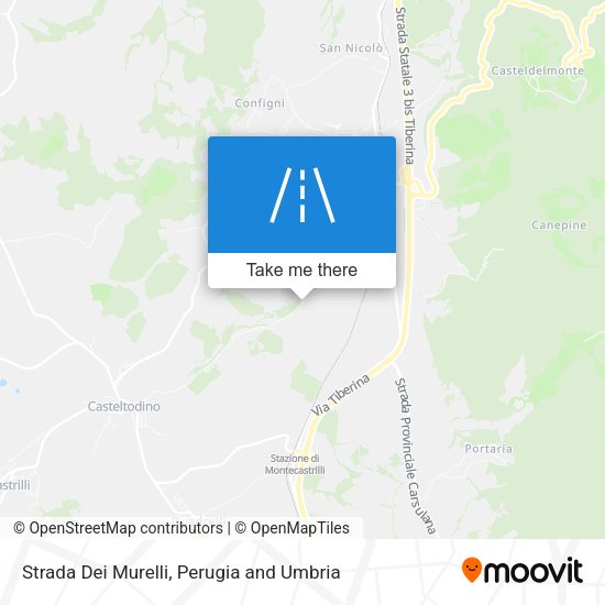 Strada Dei Murelli map