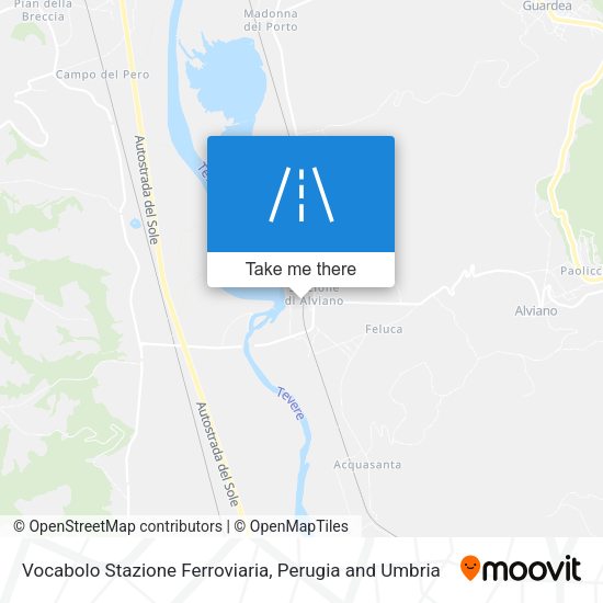 Vocabolo Stazione Ferroviaria map