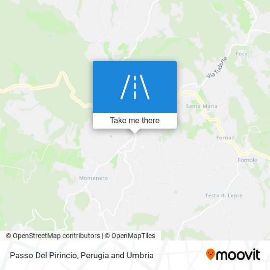 Passo Del Pirincio map