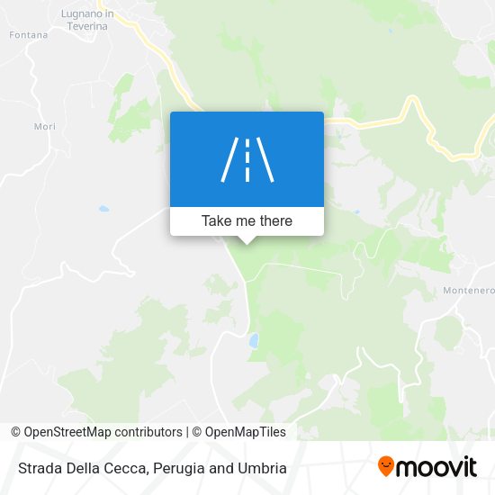 Strada Della Cecca map
