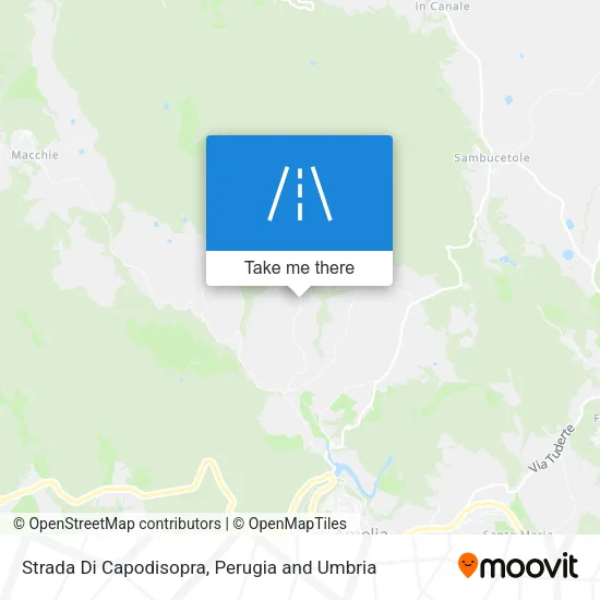 Strada Di Capodisopra map