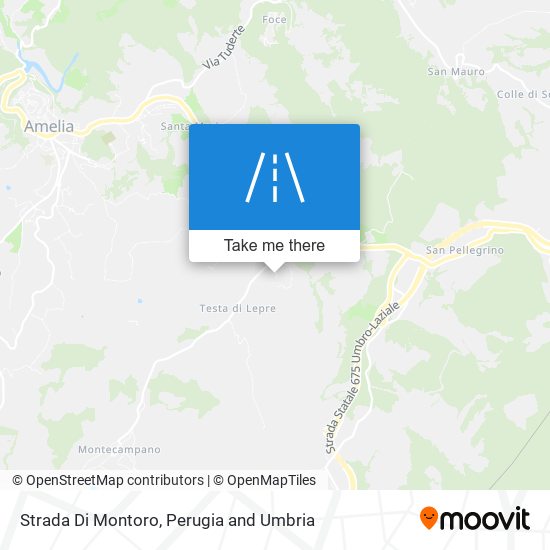 Strada Di Montoro map
