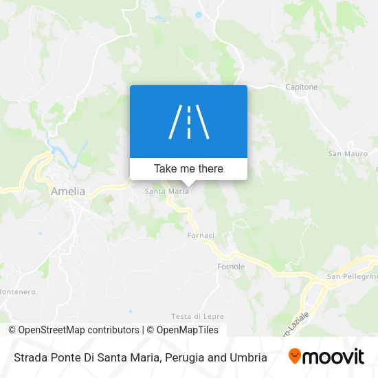 Strada Ponte Di Santa Maria map