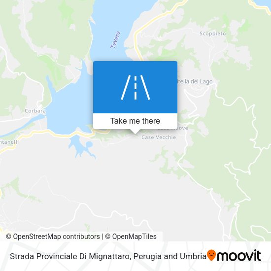 Strada Provinciale Di Mignattaro map