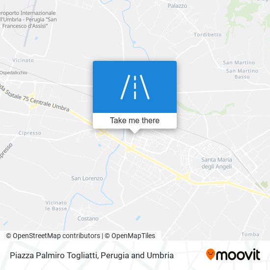 Piazza Palmiro Togliatti map