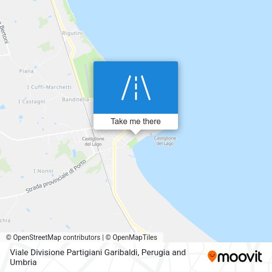 Viale Divisione Partigiani Garibaldi map