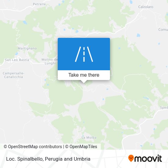 Loc. Spinalbello map