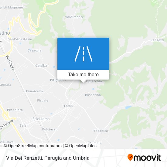 Via Dei Renzetti map