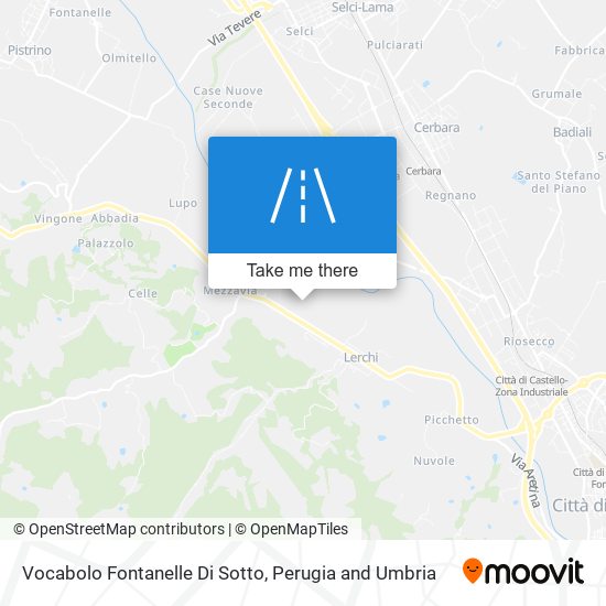 Vocabolo Fontanelle Di Sotto map