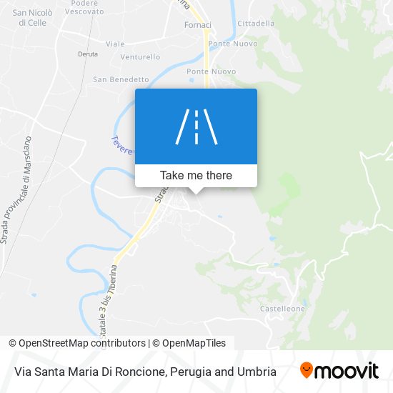 Via Santa Maria Di Roncione map