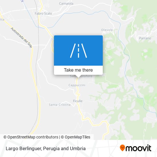 Largo Berlinguer map