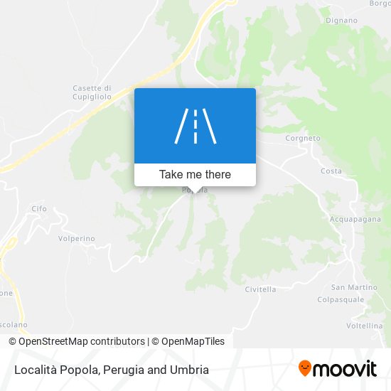 Località Popola map