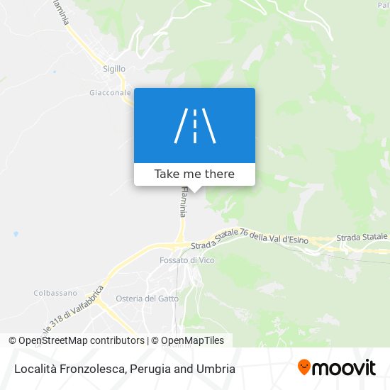 Località Fronzolesca map