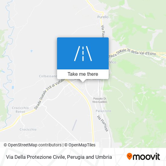 Via Della Protezione Civile map