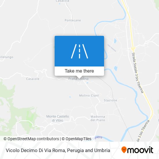 Vicolo Decimo Di Via Roma map