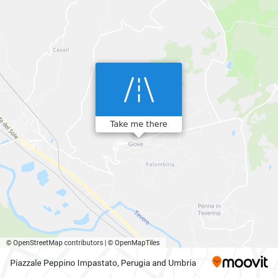 Piazzale Peppino Impastato map