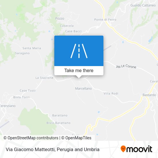 Via Giacomo Matteotti map