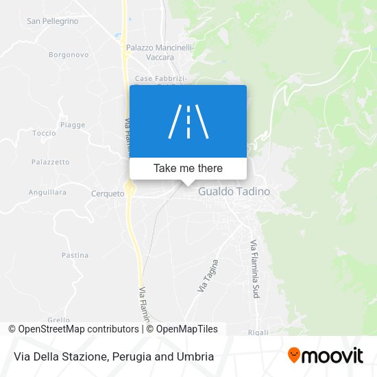 Via Della Stazione map