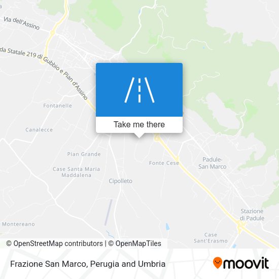 Frazione San Marco map