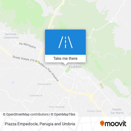 Piazza Empedocle map