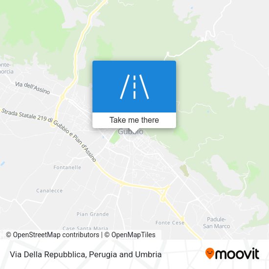Via Della Repubblica map