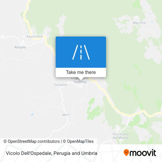 Vicolo Dell'Ospedale map