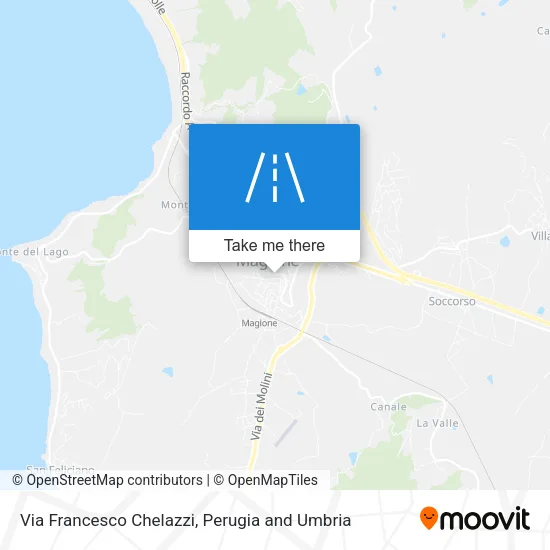 Via Francesco Chelazzi map