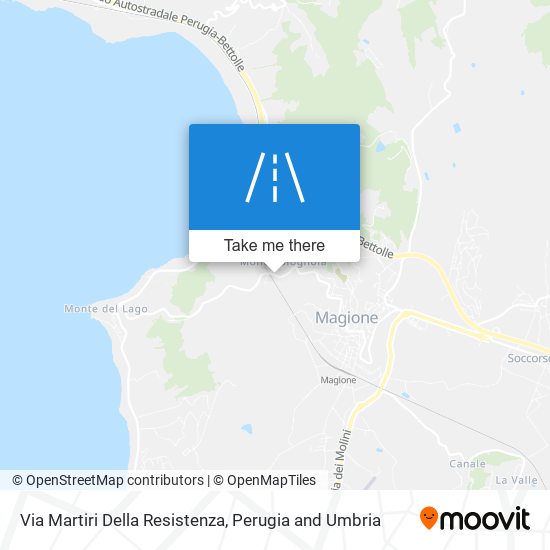 Via Martiri Della Resistenza map