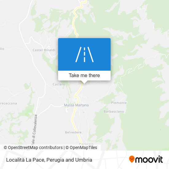 Località La Pace map