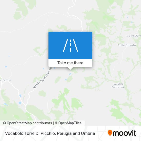 Vocabolo Torre Di Picchio map