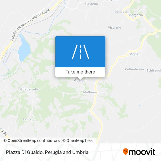 Piazza Di Gualdo map