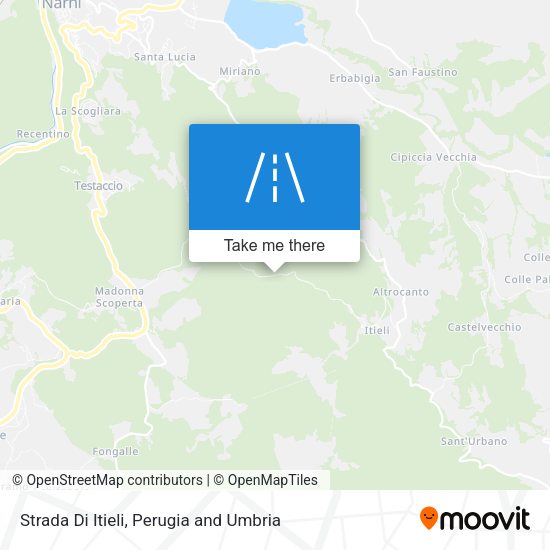 Strada Di Itieli map