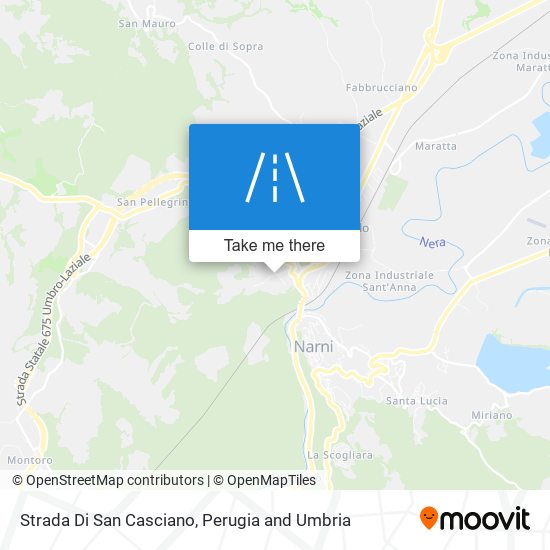 Strada Di San Casciano map