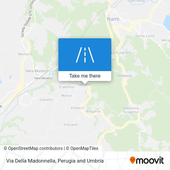 Via Della Madonnella map