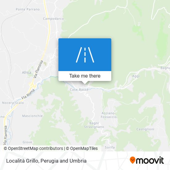 Località Grillo map