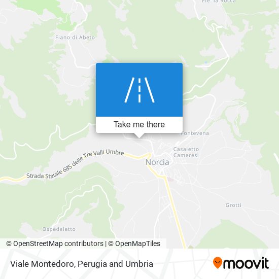 Viale Montedoro map