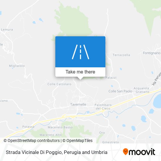 Strada Vicinale Di Poggio map