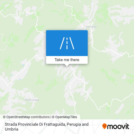 Strada Provinciale Di Frattaguida map