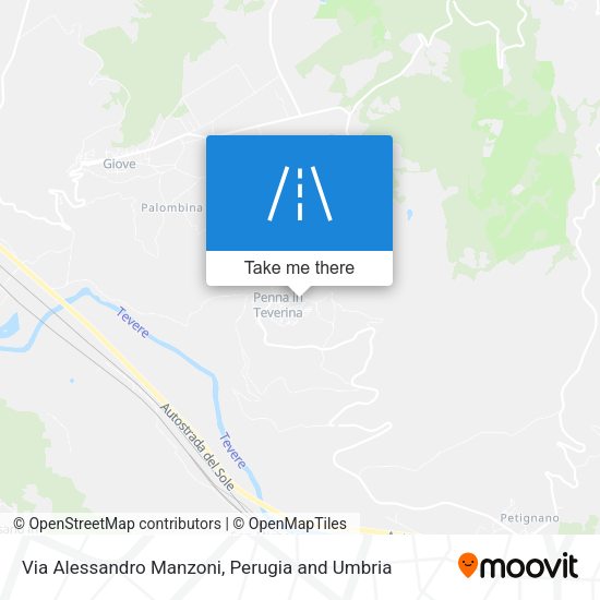 Via Alessandro Manzoni map