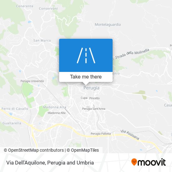 Via Dell'Aquilone map