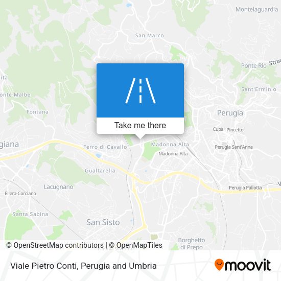 Viale Pietro Conti map