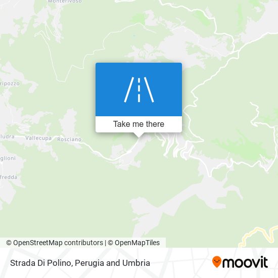 Strada Di Polino map