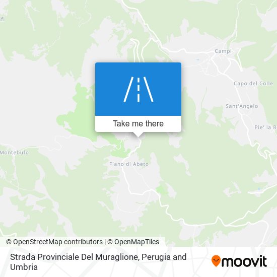 Strada Provinciale Del Muraglione map