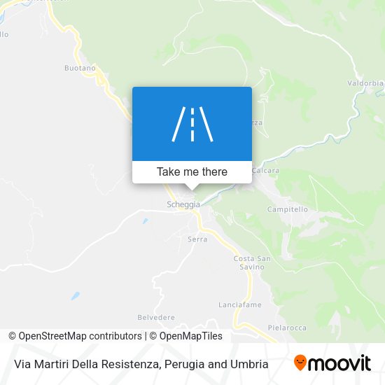 Via Martiri Della Resistenza map