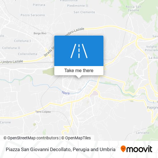 Piazza San Giovanni Decollato map