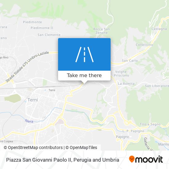 Piazza San Giovanni Paolo II map