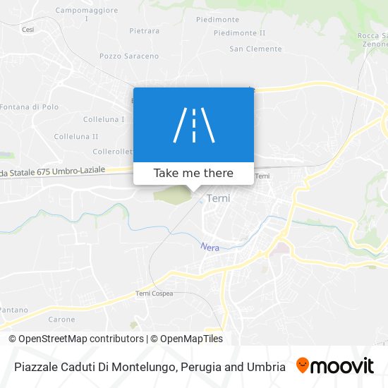 Piazzale Caduti Di Montelungo map