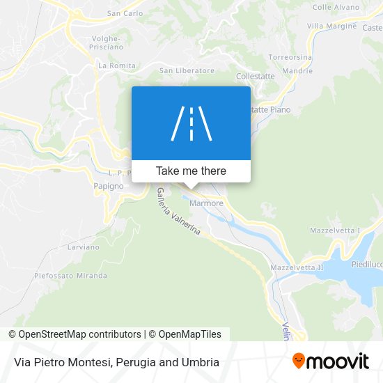 Via Pietro Montesi map